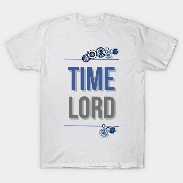 Time Lord / Doctor T-Shirt by AlisiaArt